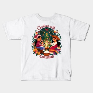 Christmas With Cousins Kids T-Shirt